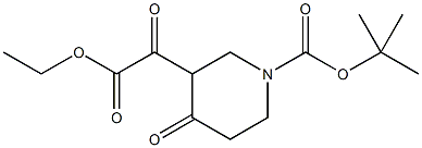 3-Ethoxyoxalyl-4-oxopiperidine-1-carboxylic acid tert-butyl ester