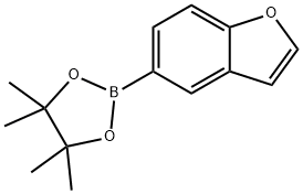 5-(4,4,5,5-TETRAMETHYL-1,3,2-DIOXABOROLAN-2-YL)-1-BENZOFURAN Structural