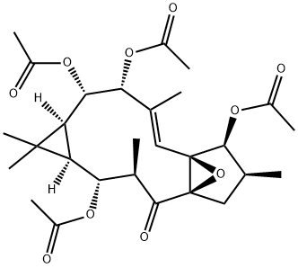 ingol-3,7,8,12-tetraacetate Structural