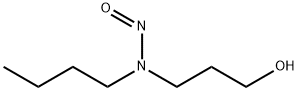 butyl(3-hydroxypropyl)nitrosamine Structural