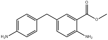 methyl 5-[(4-aminophenyl)methyl]anthranilate Structural