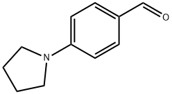 4-(1-PYRROLIDINO)BENZALDEHYDE Structural