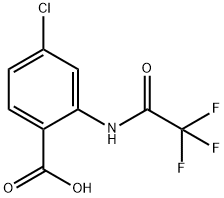 4-chloro-2-[(2,2,2-trifluoroacetyl)amino]benzenecarboxylic acid