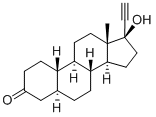 5 alpha-dihydronorethindrone Structural