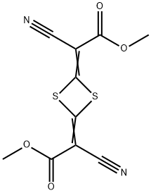 DIMETHYL-2,2-(1,3-DITHIAN-2,4-DIYLIDEN)-BIS-(CYANOACETATE)