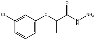 2-(3-CHLOROPHENOXY)PROPANOHYDRAZIDE Structural