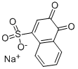 1,2-NAPHTHOQUINONE-4-SULFONIC ACID SODIUM SALT Structural Picture