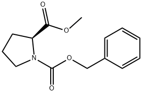 N-CARBOBENZYLOXY-L-PROLINE METHYL ESTER Structural