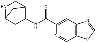 Oxazolo[5,4-c]pyridine-6-carboxamide, N-2-azabicyclo[2.2.1]hept-5-yl- (9CI) Structural