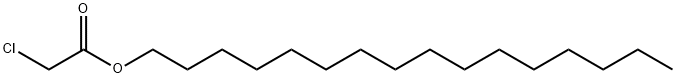 hexadecyl chloroacetate Structural