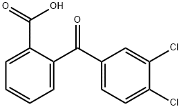 2-(3,4-DICHLOROBENZOYL)BENZOIC ACID Structural