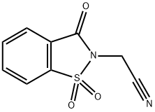 (1,1,3-TRIOXO-1,3-DIHYDRO-1LAMBDA6-BENZO[D]ISOTHIAZOL-2-YL)-ACETONITRILE