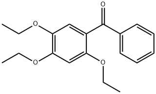 2,4,5-TRIETHOXYBENZOPHENONE Structural