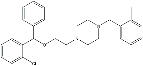 chlorbenzoxamine  Structural