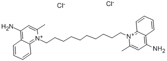 Dequalinium chloride Structural