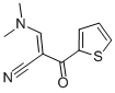 2-[(DIMETHYLAMINO)METHYLENE]-3-OXO-3-(2-THIENYL)PROPANENITRILE Structural