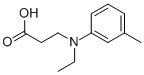 B-ALANINE, N-ETHYL-N-(3-METHYLPHENYL)- Structural