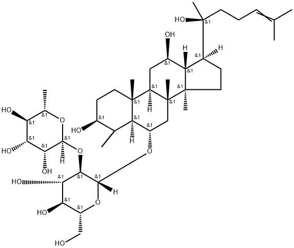 Ginsenoside Rg2 Structural