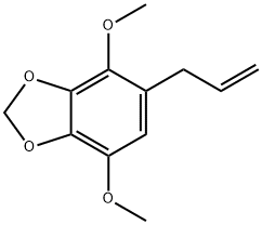 4,7-DIMETHOXY-5-(2-PROPANYL)-1,3-BENZODIOXOLE Structural