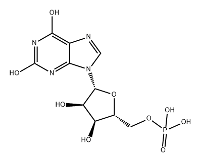 Xanthosine-5'-monophosphate Structural