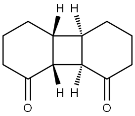 DECAHYDROBIPHENYLENE-1,8-DIONE Structural