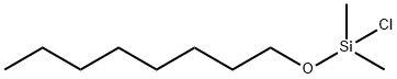 octyloxydimethylsilyl chloride Structural