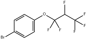 1-BROMO-4-(1,1,2,3,3,3-HEXAFLUOROPROPOXY)BENZENE Structural