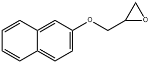 2-((2-naphthyloxy)methyl)-oxiran Structural