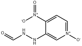 Hydrazinecarboxaldehyde, 2-(4-nitro-1-oxido-3-pyridinyl)- (9CI) Structural