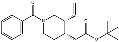 N-BENZOYLMEROQUINENE TERT-BUTYL ESTER