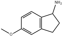 1H-INDEN-1-AMINE, 2,3-DIHYDRO-5-METHOXY- Structural