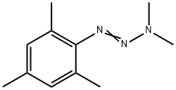 1-MESITYL-3,3-DIMETHYLTRIAZ-1-ENE Structural