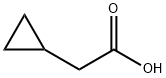 Cyclopropylacetic acid Structural