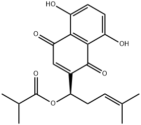 ISOBUTYRYLSHIKONIN Structural