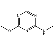 4-Methoxy-N,6-dimethyl-1,3,5-triazin-2-amine Structural Picture