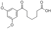 7-(3,5-DIMETHOXYPHENYL)-7-OXOHEPTANOIC ACID Structural