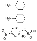4-Nitrophenyl phosphate bis(cyclohexylammonium) salt Structural