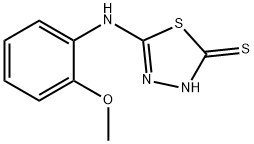 5-(2-METHOXY-PHENYLAMINO)-[1,3,4]THIADIAZOLE-2-THIOL