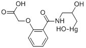 mercuderamide  Structural