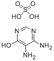 4,5-DIAMINO-6-HYDROXYPYRIMIDINE SULFATE Structural