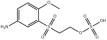 4-ANISIDINE-2-SS-HYDROXYETHYL SULFONE SULFATE ESTER Structural