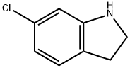 6-CHLORO-2,3-DIHYDRO-1H-INDOLE Structural