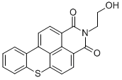 N-(2-HYDROXYETHYL)BENZO[K,L]THIOXANTHENE-3,4-DICARBOXIMIDE Structural