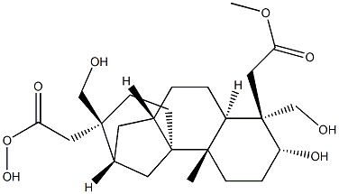 APHIDICOLIN DIACETATE Structural