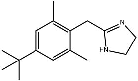 2-(4-TERT-BUTYL-2,6-DIMETHYL-BENZYL)-4,5-DIHYDRO-1H-IMIDAZOLE Structural