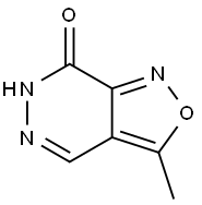 Isoxazolo[3,4-d]pyridazin-7(6H)-one, 3-methyl- (9CI) Structural