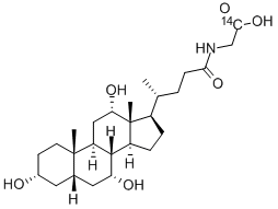 GLYCOCHOLIC ACID, [GLYCINE-1-14C]