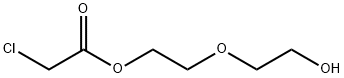 2-(2-hydroxyethoxy)ethyl chloroacetate Structural