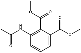 METHYL-3-N-ACETYLAMINO PHTHALATE Structural