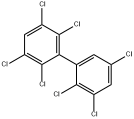 2,2',3,3',5,5',6-HEPTACHLOROBIPHENYL Structural